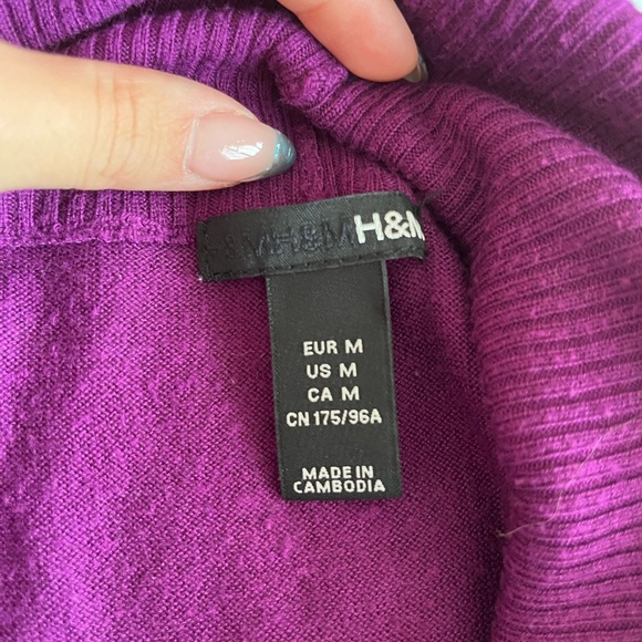 H&M knit off shoulder shirt - Picture 4 of 4